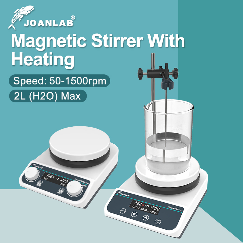 Lab Magnetic Stirrer Hot Plate - JOANLAB Magneetroerder Met Verwarming Roerder Laboratorium