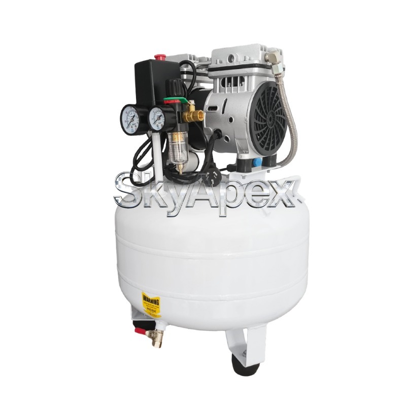 Medical Supplies - Tandheelkundige olievrije stille luchtcompressor Draagbare hogedruk-inflator