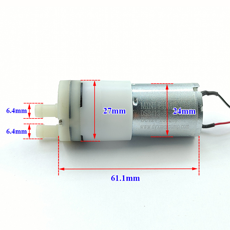 Mini Peristaltic Pump 12V - DC 12V 0.9L/min Kleine Membraanpomp Zelfaanzuigende
