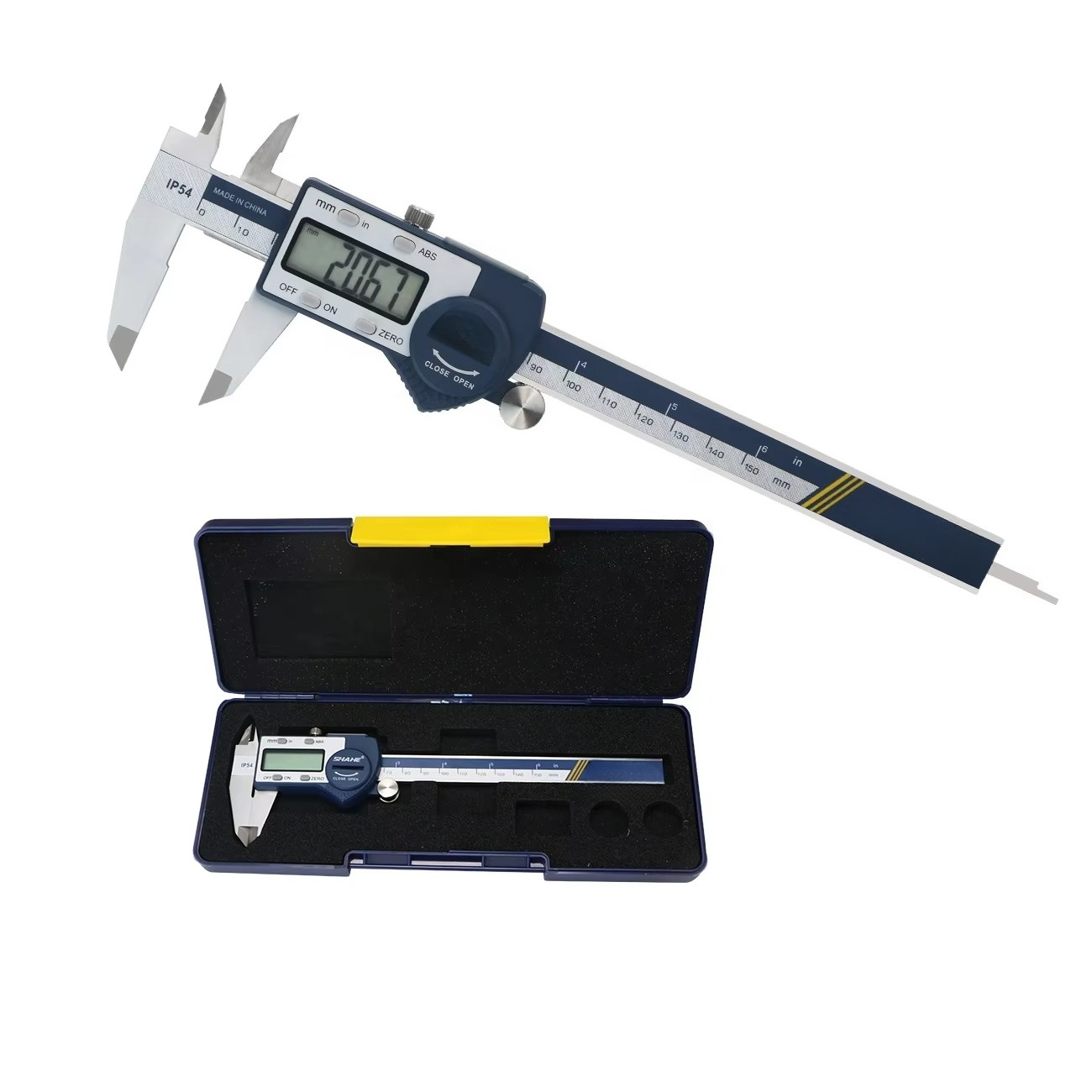 Digital Caliper 150Mm Stainless Steel - IP54 0-150 mm digitale schuifmaat met