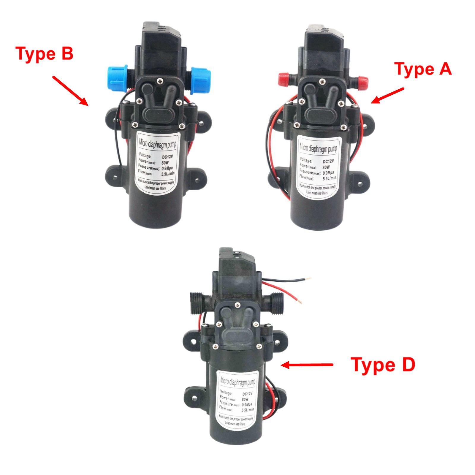 12 V/24VDC 15 W/30 W/60 W/80 W - Mini Peristaltic Pump 12V recensie en prijs