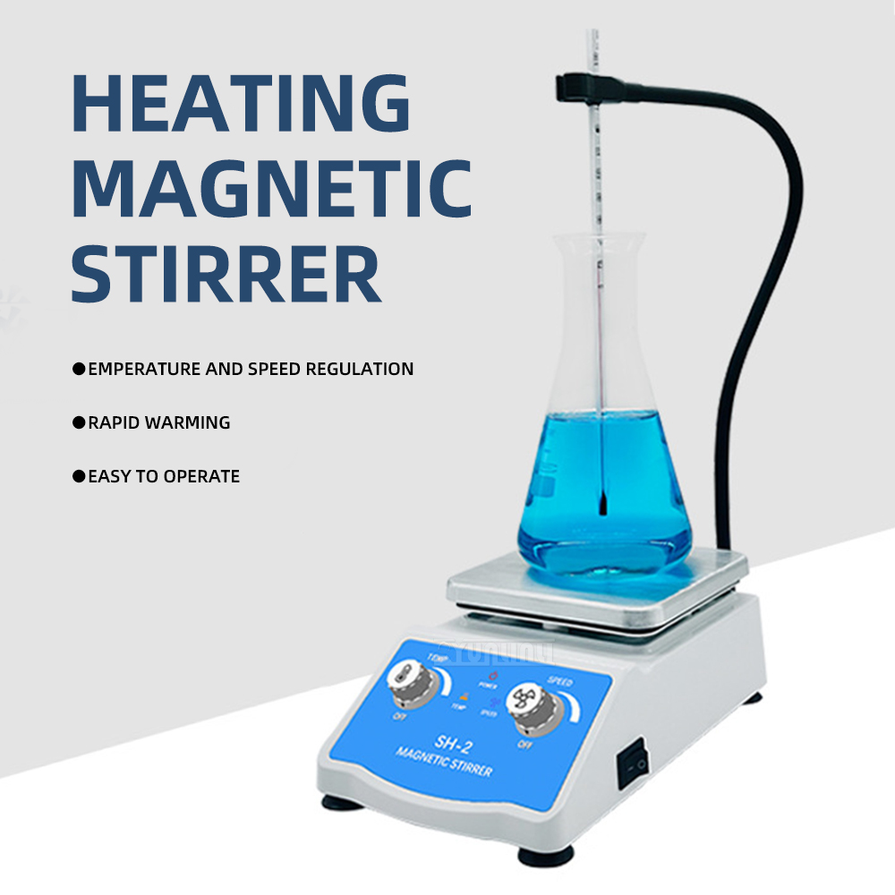 SH-2 Magnetische Roerder met V - Lab Magnetic Stirrer Hot Plate recensie en prijs