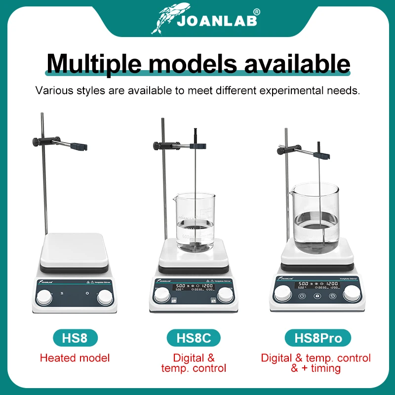 JOANLAB Magneetroerder Laborat - Lab Magnetic Stirrer Hot Plate recensie en prijs
