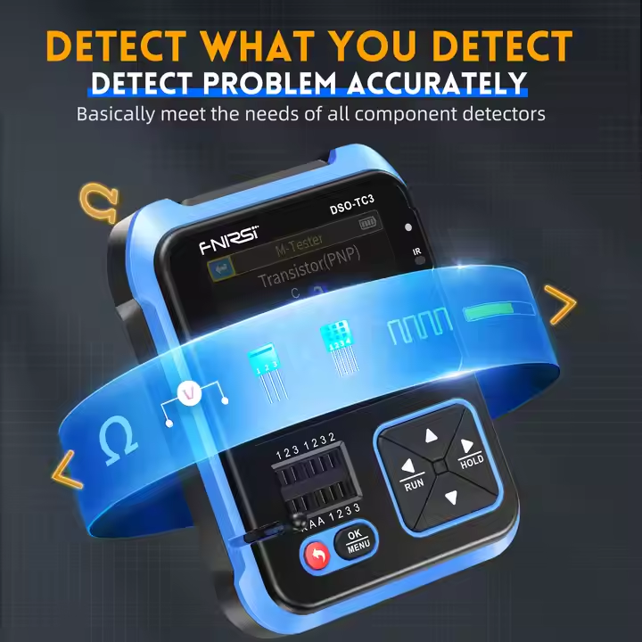 FNIRSI DSO-TC3 Mini Handheld D - Fnirsi Digital Oscilloscope Handheld recensie en prijs