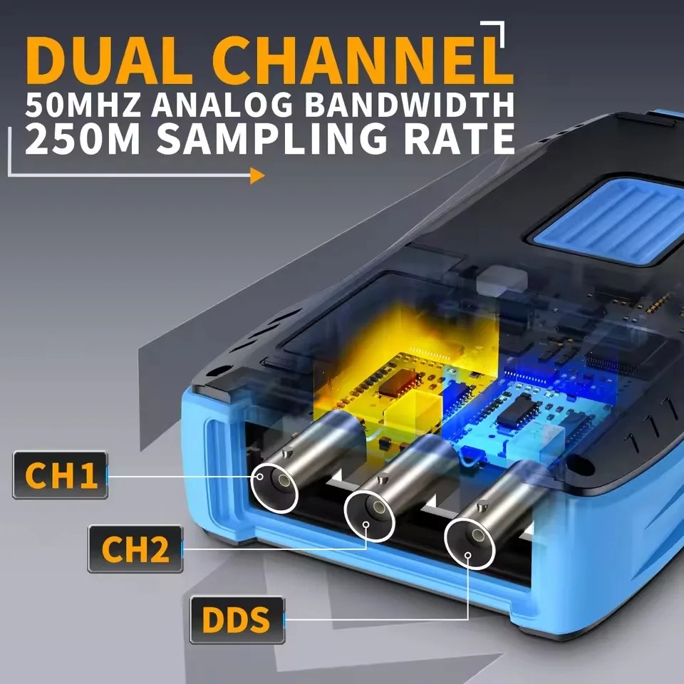 2C23T 3-in-1 Handheld Oscillos - Fnirsi Digital Oscilloscope Handheld recensie en prijs