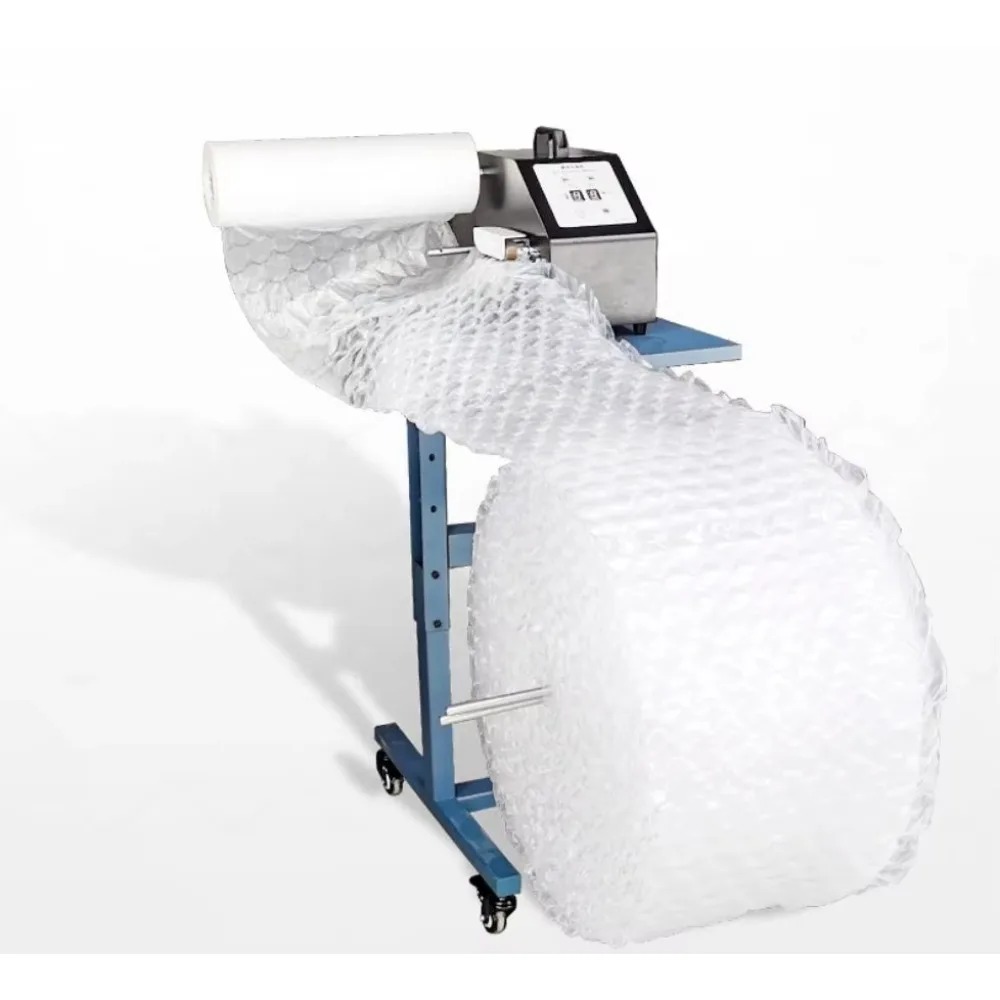 Bubbelrolwikkel-inflator lucht - Air Bubble Wrap Roll Packaging recensie en prijs
