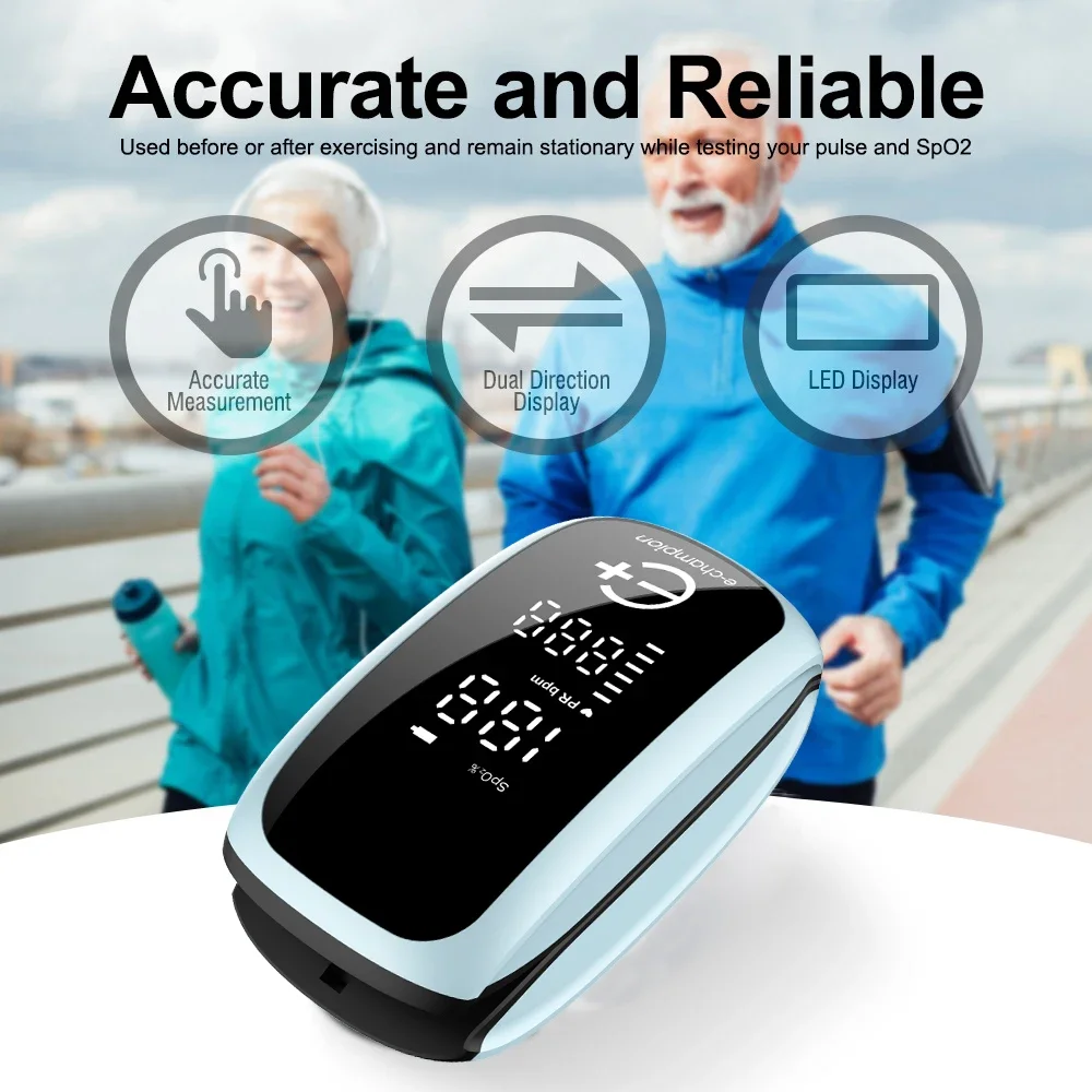 5 STKS Oplaadbare Medische Oxi - Pulse Oximeter Fingertip Rechargeable recensie en prijs
