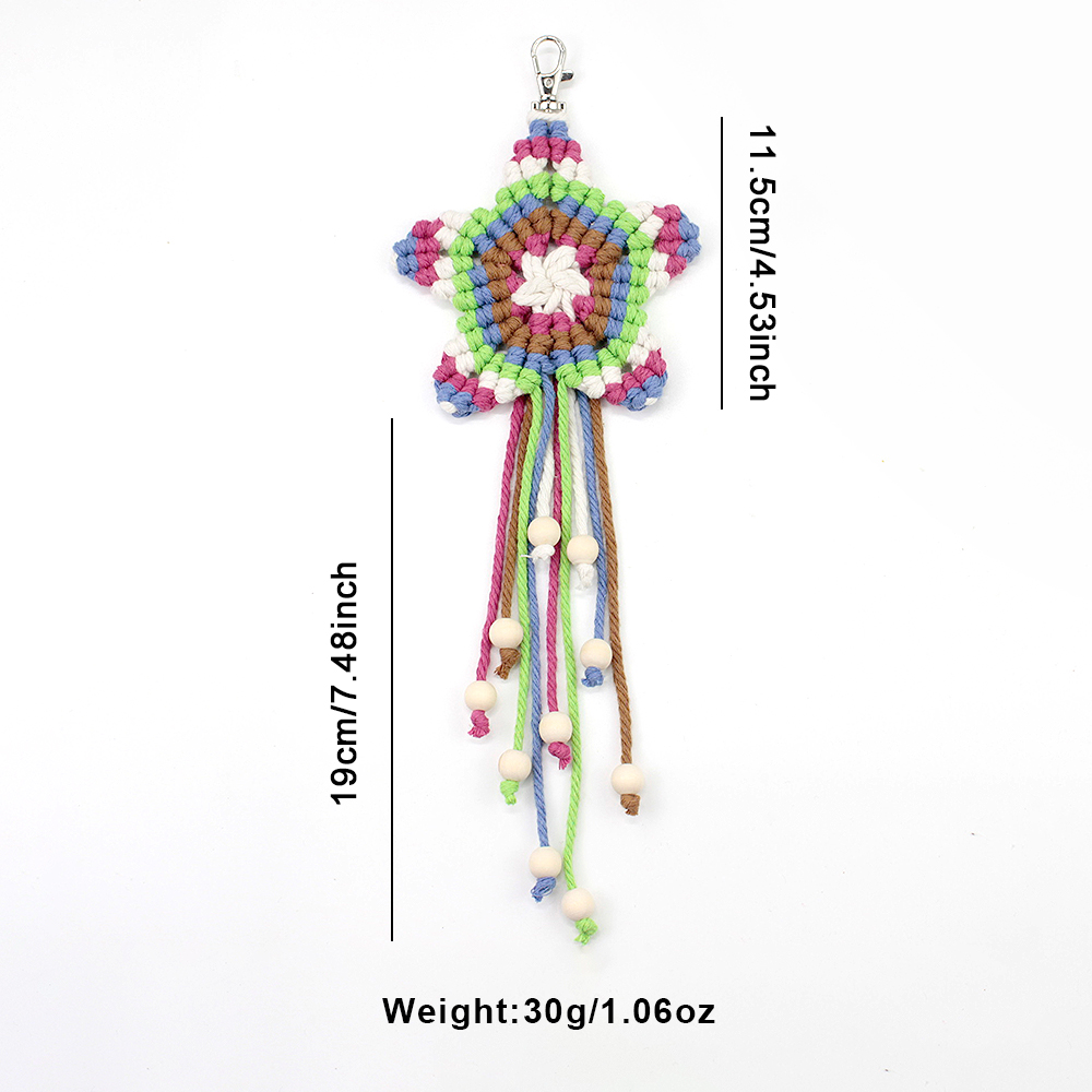 Boho Pentagram Kwastje Hanger  - Packaging recensie en prijs