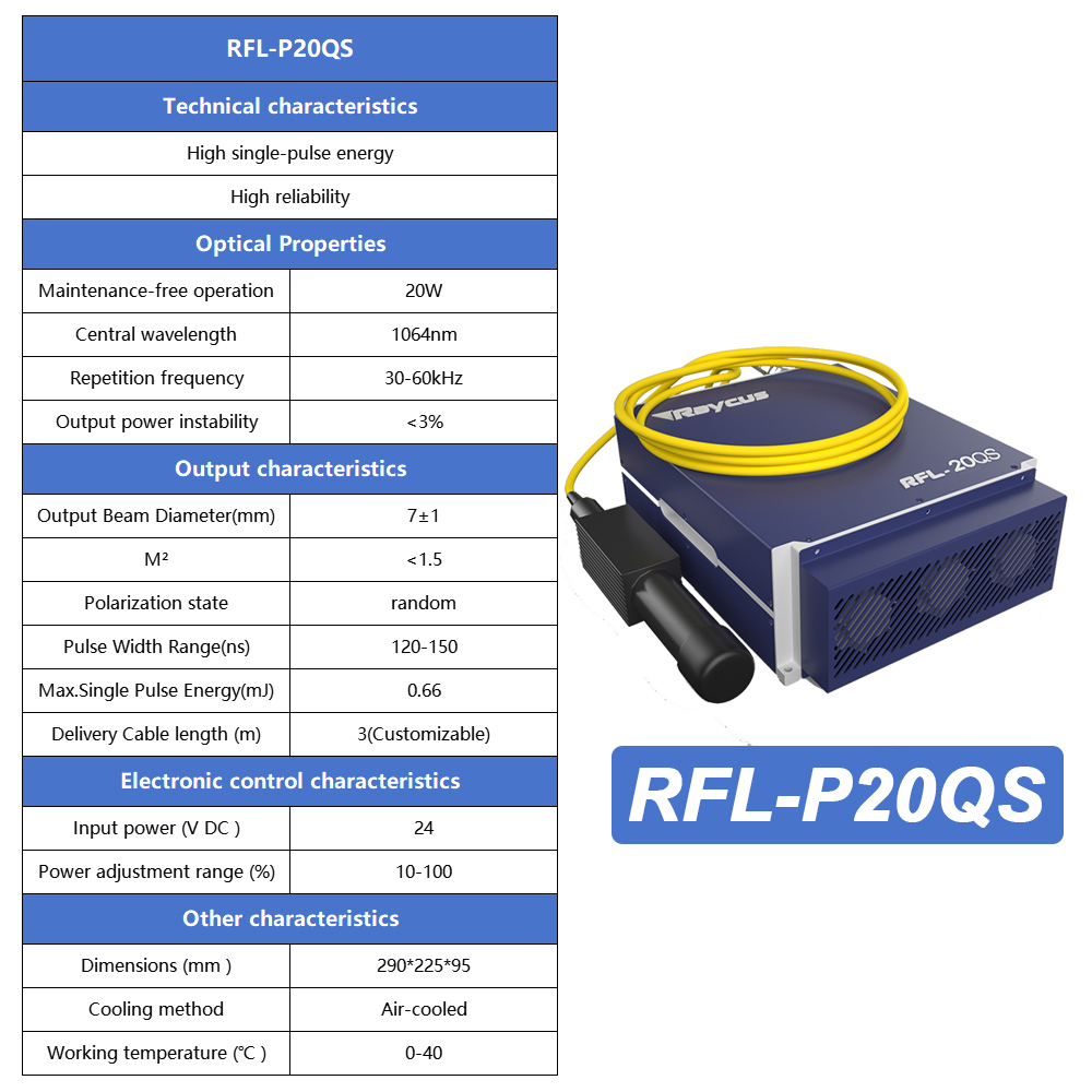 Raycus Originele Laserbron RFL - Fiber Laser Marking Machine 30W recensie en prijs