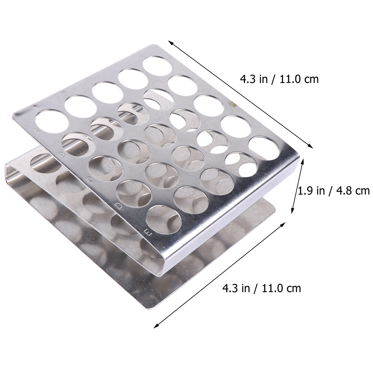 Roestvrijstalen reageerbuisrek - Lab Equipment recensie en prijs