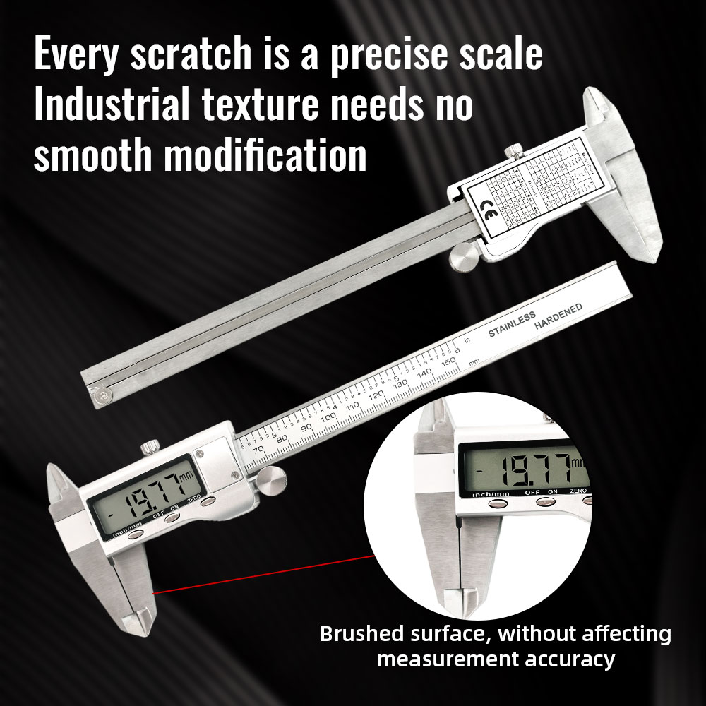 Nieuwe 6-inch 0-150mm digitale - Digital Caliper 150Mm Stainless Steel recensie en prijs